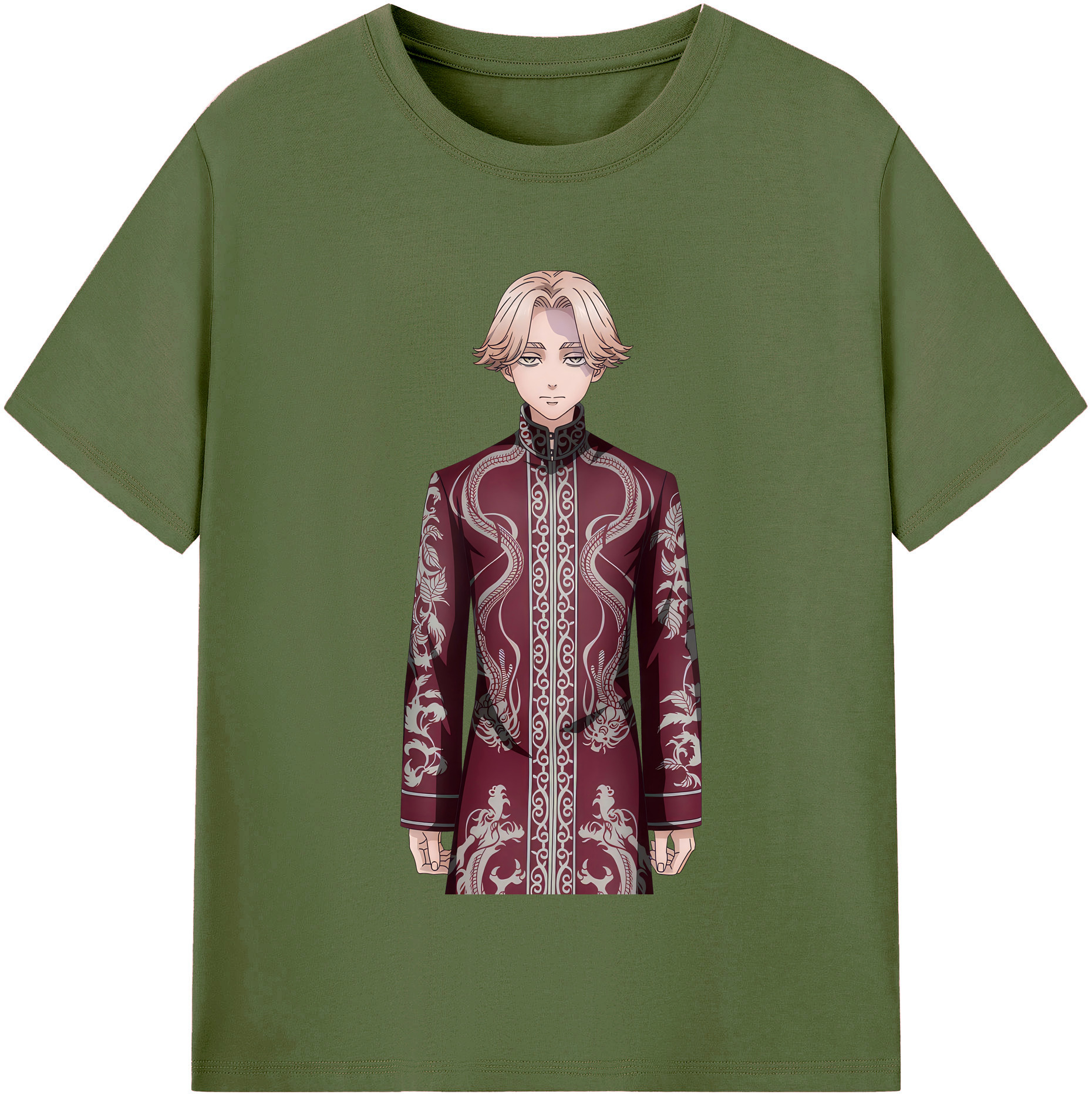 （画像用） 東京リベンジャーズ Tokyo Revengers 綿100％半袖Tシャツ（フロントプリント）